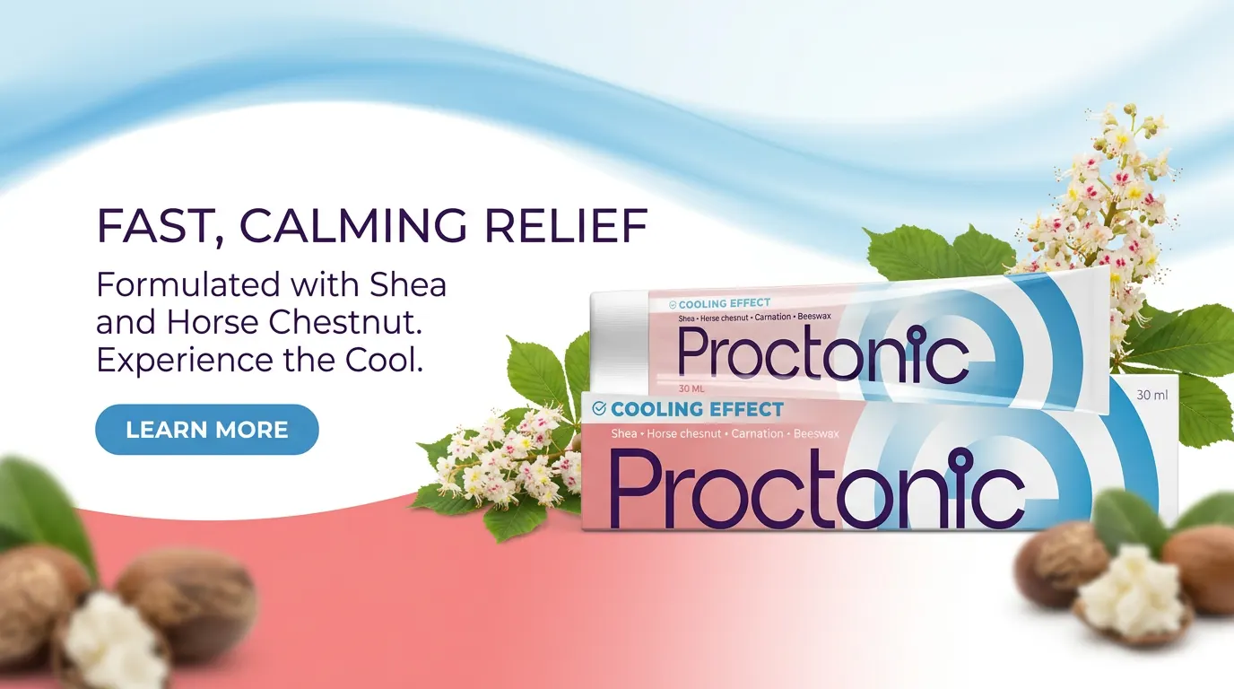 Krem Proctonic – ulga dzięki ziołowej recepturze