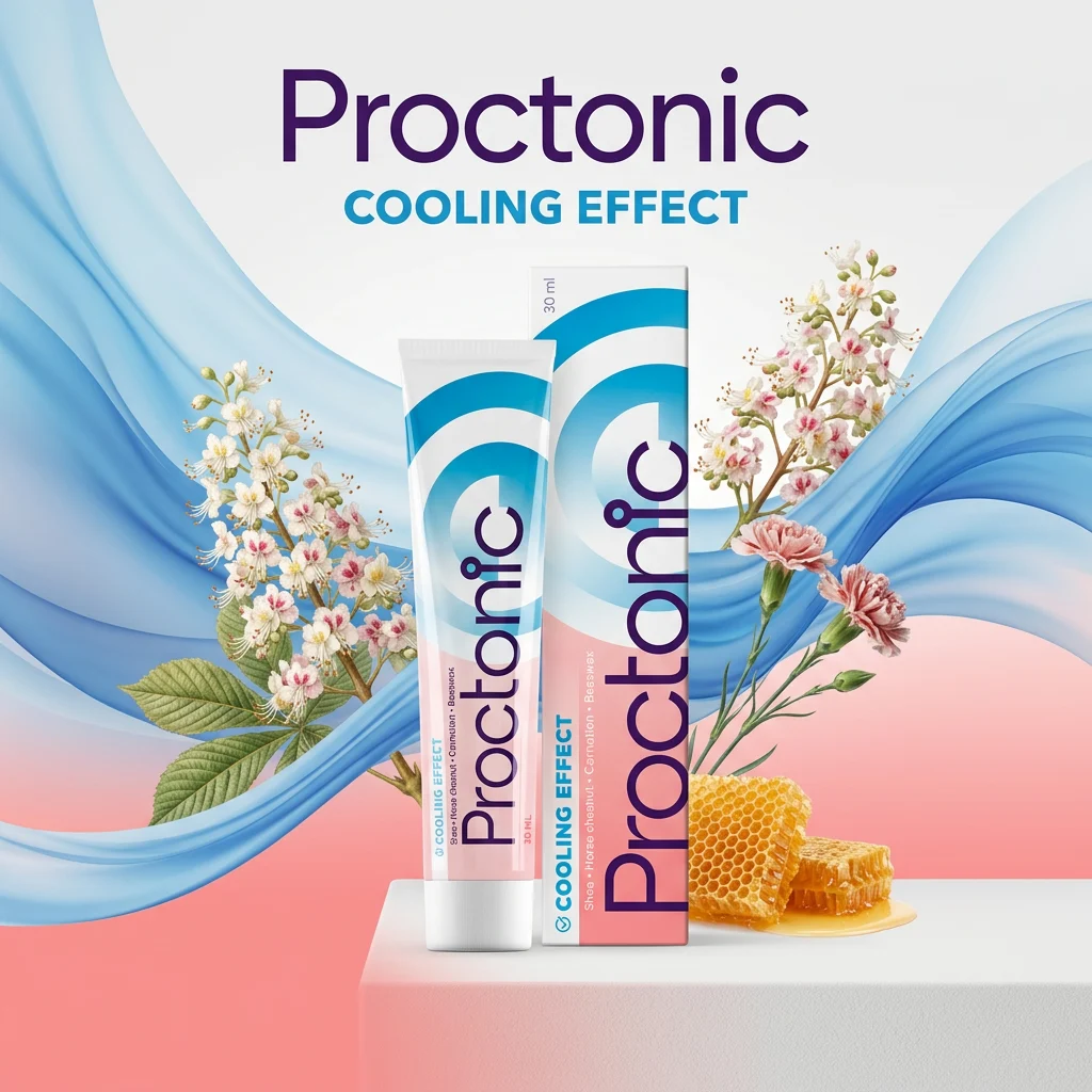 Proctonic Creme zur Linderung von Hämorrhoiden
